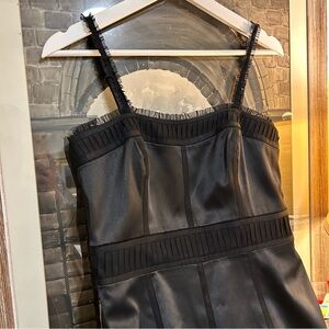 Deadstock vintage y2k silk satin dress